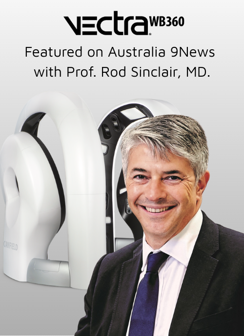 Prof. Rod Sinclair, MD Offers Free Skin Screenings with Canfield’s VECTRA® WB360