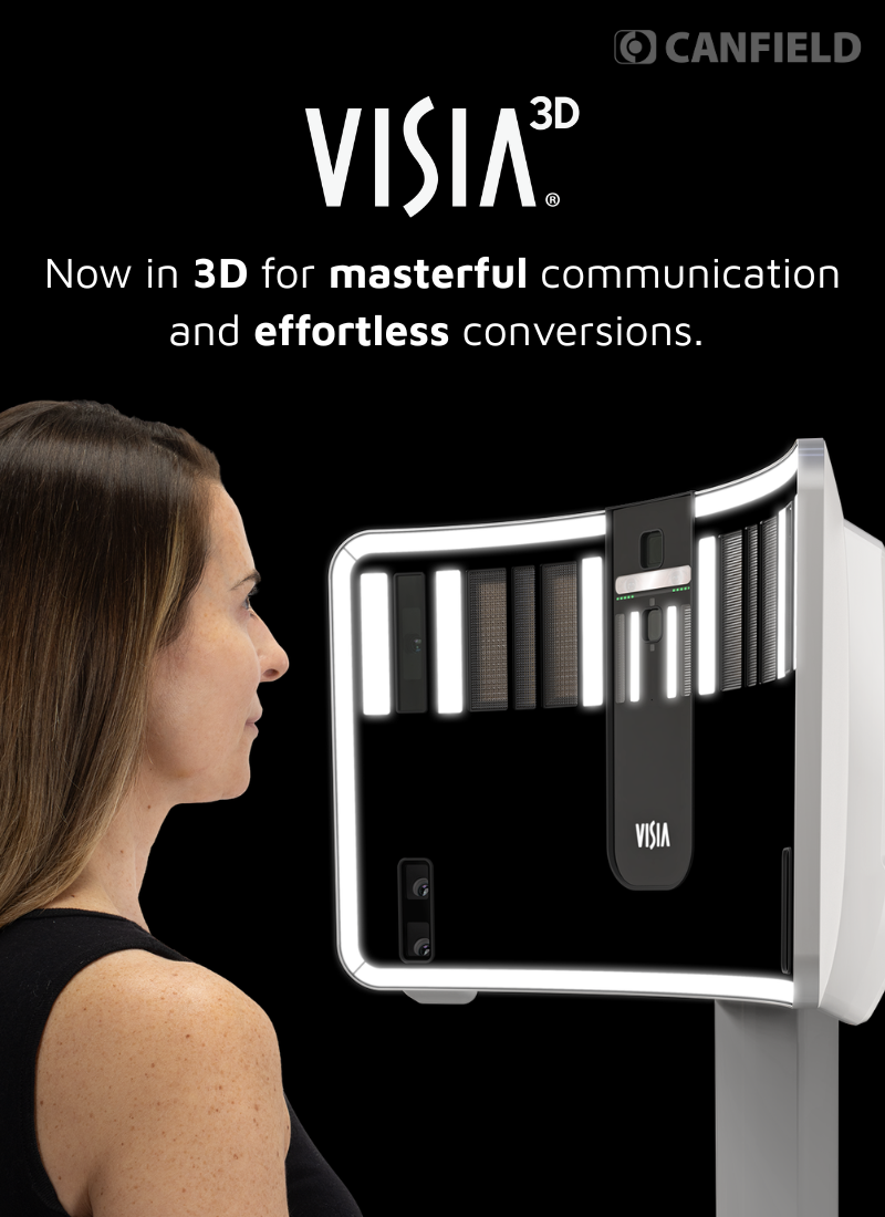Canfield Scientific Premieres Next Generation VISIA® Skin Analysis. Now in 3D.