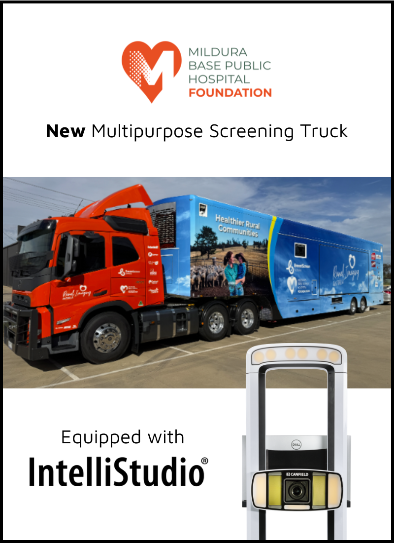 Mildura Base Public Hospital Foundation Brings Skin Screening Truck with Canfield’s IntelliStudio® to Australia’s Gather Round 